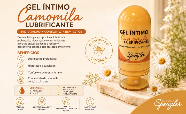Gel Íntimo Lubrificante Camomila